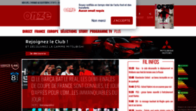 What Onzemondial.com website looked like in 2023 (1 year ago)