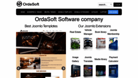 What Ordasoft.com website looked like in 2023 (1 year ago)