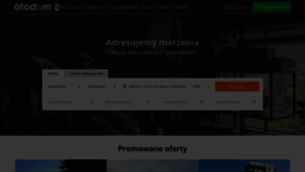 What Otodom.pl website looked like in 2023 (1 year ago)