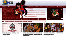 What Onepieceex.net website looked like in 2023 (1 year ago)
