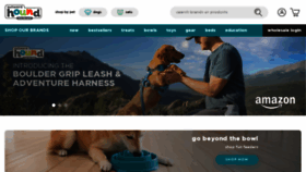 What Outwardhound.com website looked like in 2023 (1 year ago)
