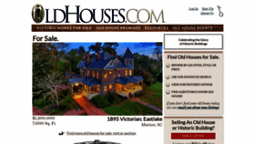 What Oldhouses.com website looked like in 2023 (1 year ago)