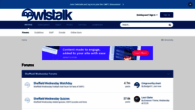 What Owlstalk.co.uk website looked like in 2023 (1 year ago)