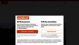 What Outdoor-magazin.com website looked like in 2023 (1 year ago)
