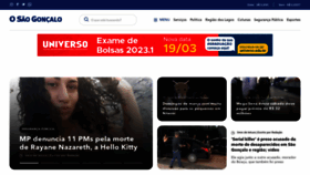What Osaogoncalo.com.br website looked like in 2023 (1 year ago)