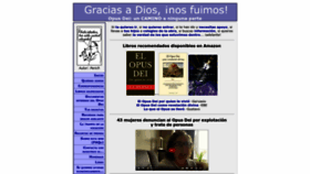 What Opuslibros.org website looked like in 2023 (1 year ago)
