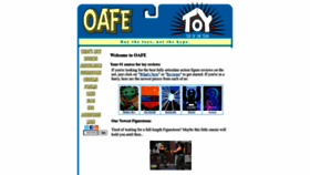 What Oafe.net website looked like in 2023 (1 year ago)