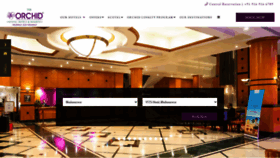 What Orchidhotel.com website looked like in 2023 (1 year ago)