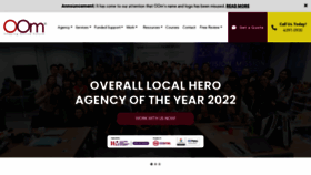 What Oom.com.sg website looked like in 2023 (2 years ago)