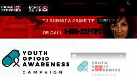What Ontariocrimestoppers.ca website looked like in 2023 (1 year ago)