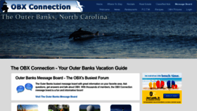 What Obxconnection.com website looked like in 2023 (1 year ago)