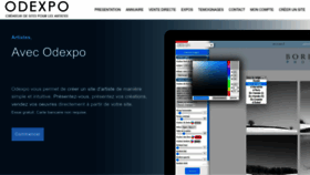What Odexpo.com website looked like in 2023 (1 year ago)