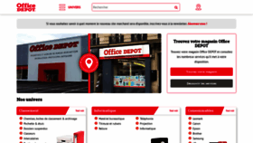 What Officedepot.fr website looked like in 2023 (1 year ago)