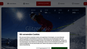What Oberstdorf.de website looked like in 2023 (1 year ago)