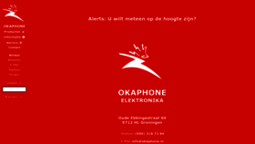 What Okaphone.nl website looked like in 2023 (3 years ago)