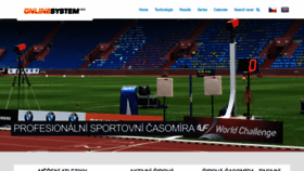 What Onlinesystem.cz website looked like in 2023 (2 years ago)