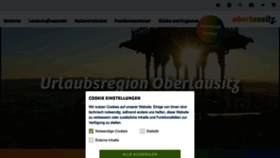 What Oberlausitz.com website looked like in 2023 (1 year ago)