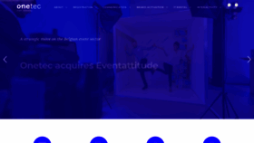 What Onetec.eu website looked like in 2023 (3 years ago)