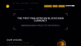 What Oduwacoin.io website looked like in 2023 (1 year ago)