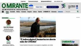 What Omirante.pt website looked like in 2023 (3 years ago)