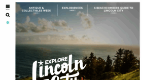 What Oregoncoast.org website looked like in 2023 (2 years ago)