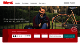 What Onlineenergievergelijker.nl website looked like in 2023 (2 years ago)
