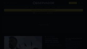 What Observador.pt website looked like in 2023 (1 year ago)