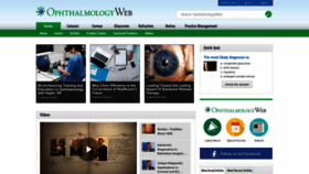 What Ophthalmologyweb.com website looked like in 2023 (2 years ago)