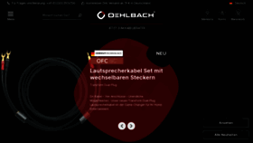 What Oehlbach.com website looked like in 2023 (1 year ago)