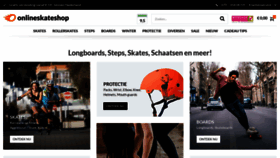 What Onlineskateshop.nl website looked like in 2023 (1 year ago)