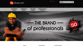 What Ouellet.com website looked like in 2023 (1 year ago)