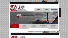 What Openworldforum.org website looked like in 2023 (1 year ago)