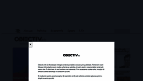 What Obiectiv.info website looked like in 2023 (2 years ago)