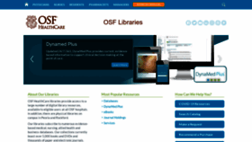 What Osflibrary.org website looked like in 2023 (1 year ago)