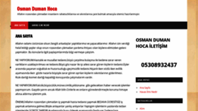 What Osmandumanhoca.com website looked like in 2023 (1 year ago)