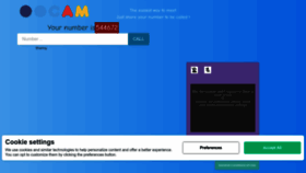 What Oocam.com website looked like in 2023 (1 year ago)
