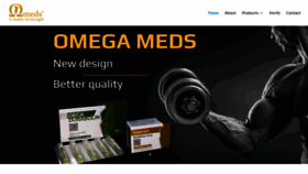 What Omega-meds.com website looked like in 2023 (1 year ago)