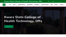 What Offahealthtech.edu.ng website looked like in 2023 (1 year ago)