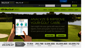 What Oobgolf.com website looked like in 2023 (1 year ago)