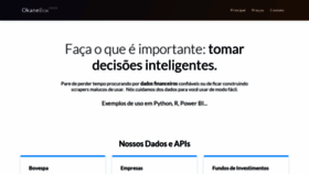 What Okanebox.com.br website looked like in 2023 (1 year ago)