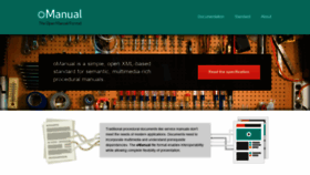 What Omanual.org website looked like in 2023 (1 year ago)