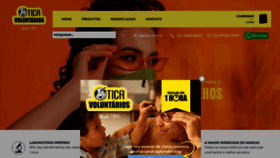 What Oticavoluntarios.com.br website looked like in 2023 (1 year ago)