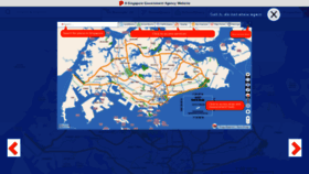 What Onemap.sg website looked like in 2023 (1 year ago)