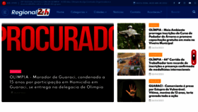 What Olimpia24horas.com.br website looked like in 2023 (1 year ago)