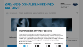 What Oereklinikken-kultorvet.dk website looked like in 2023 (1 year ago)