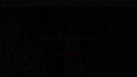 What Ontarioimgschool.com website looked like in 2023 (This year)