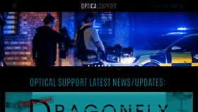 What Opticalsupport.com website looked like in 2023 (This year)
