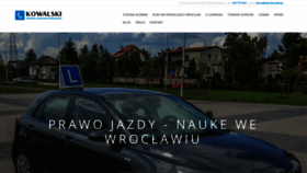 What Osk-kowalski.pl website looked like in 2023 (This year)