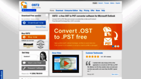 What Ost2.com website looked like in 2023 (This year)