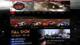 What Oakshaderaceway.com website looked like in 2023 (1 year ago)